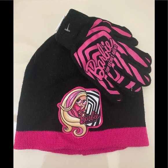 Barbie Accessories Barbie Girls Beanie Gloves Gift Set Blackpink Nip Poshmark